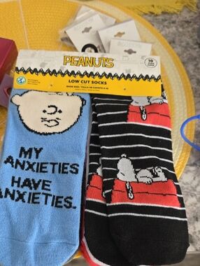 Peanuts low cut socks 10 pair